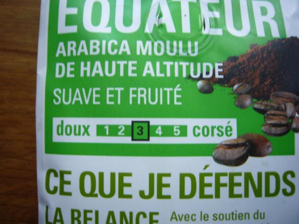Ethiquable - Cafe dEquateur 250g - detail